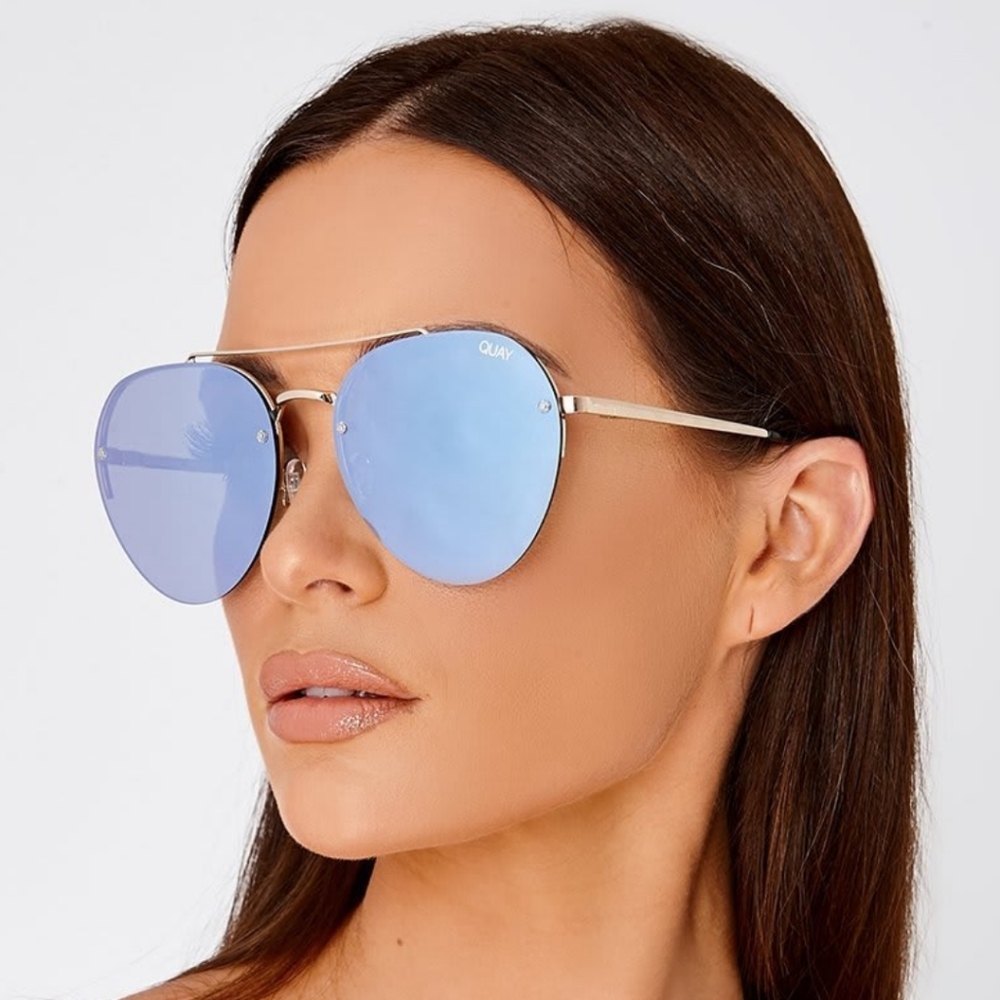 Quay Somerset Aviator Sunglasses